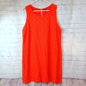 Apt9 Woman's Cotton Orange Dress ‎ XL